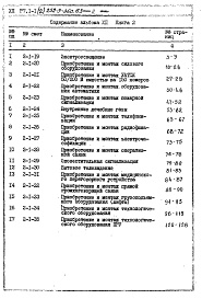 Состав альбома. Типовой проект 252-3-36с.83Альбом 12 Сметы Книга 1, 2
