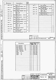 Состав альбома. Типовой проект 409-25-14.87Альбом 6  Электротехническая часть, автоматизация, связь и сигнализация  Часть 2