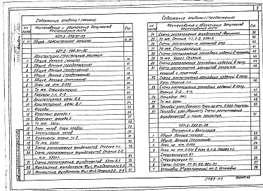 Состав альбома. Типовой проект 407-3-600.91Альбом 1 Общая пояснительная записка. Архитектурно-строительные решения. Отопление и вентиляция. Внутренние водопровод и канализация. Электротехнические решения. Автоматизация и управление