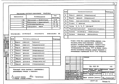 Состав альбома. Типовой проект 126-065.84Альбом 2 Внутренний водопровод и канализация, отопление и вентиляция, электрооборудование, устройства связи