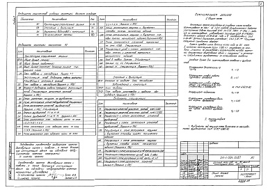 Состав альбома. Типовой проект 211-1-391.13.87Альбом 0 Материалы для привязки и чертежи нулевого цикла работ
