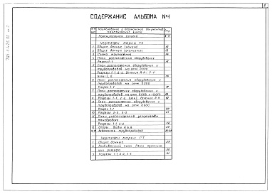 Состав альбома. Типовой проект 705-1-425.92 Альбом 1 Пояснительная записка. Технология производства. Генеральный план, сооружение транспорта