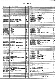 Состав альбома. Типовой проект 503-9-8.85Альбом 3 Ворота распашные механизированные для КПП          