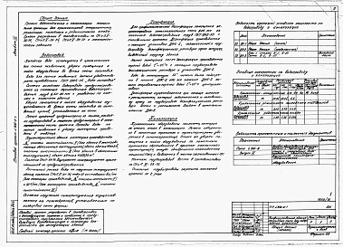 Состав альбома. Типовой проект 806-2-1Альбом 3 Чертежи технологические, санитарно-технических систем и устройств, электротехнические, ПО автоматизации санитарно-технических систем.