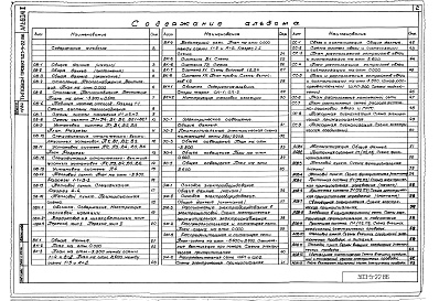 Состав альбома. Типовой проект 503-5-22.86Альбом 2 Отопление и вентиляция. Водоснабжение и канализация. Силовое электрооборудование. Электрическое освещение. Автоматизация. Связь и сигнализация