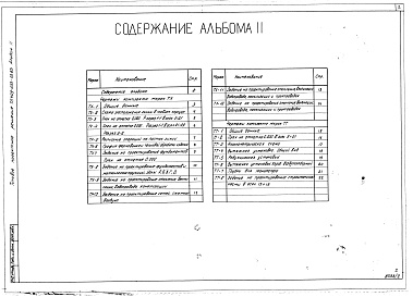 Состав альбома. Типовой проект 409-013-13.83Альбом 2  Чертежи: Технология производства. Технологическое пароснабжение. Задания по смежным частям проекта.     
