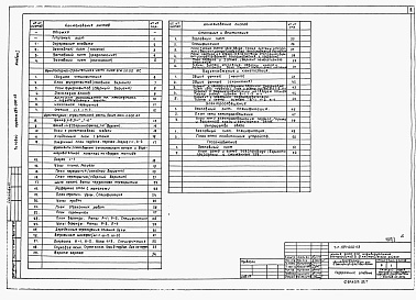 Состав альбома. Типовой проект 184-000-113Альбом 1 Архитетктурно-строительная часть, отопление и вентиляция, водоснабжение и канализация, электрооборудование и газоснабжение