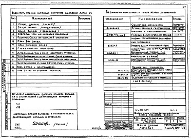 Состав альбома. Типовой проект 144-022.13.87Альбом 3 АС.1-1 Архитектурно-строительные решения выше отм. 0.000. ОВ.1-1 Отопление и вентиляция ниже и выше отм. 0.000 (с чугунными радиаторами). ОВ.1-2 Отопление и вентиляция ниже и выше отм. 0.000 (с конвекторами &quot;Универсал&quot;).