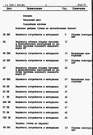 Состав альбома. Типовой проект 253-1-134.86Альбом 10 Ведомости потребности в материалах