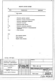 Состав альбома. Типовой проект VIII-02АСО-84 Общие архитектурно-строительные решения