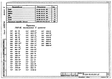Состав альбома. Серия 3.820.2-44 ПодъемникиВыпуск 11 Подъемник двухвинтовой с электроприводом грузоподъемностью 2х2,5 т марки 5ЭВД