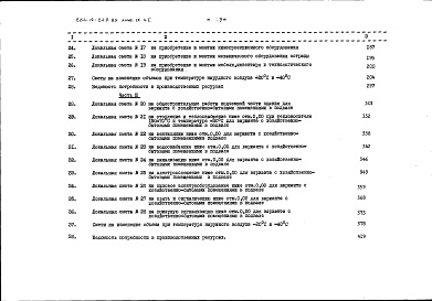 Состав альбома. Типовой проект 264-12-249.85Альбом 9 Сметы часть 1