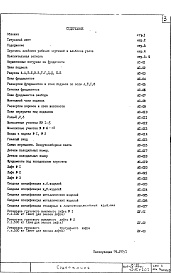 Состав альбома. Типовой проект IX-25Часть 1 Раздел 1.0.1 АС Архитектурно-строительные чертежи подземной части здания 