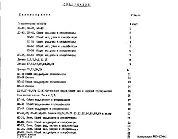Состав альбома. Шифр НА-172-01 МеталлическиеАльбом 1 Рабочие чертежи 