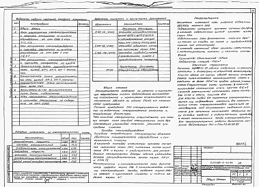 Состав альбома. Типовой проект У.284-9-45.94Альбом 1 Пояснительная записка. Технология производства. Архитектурные решения.  Конструкции железобетонные. Конструкции металлические.Отопление и вентиляция.  Внутренние водопровод и канализация.Электротехнические решения. Автоматизация сантехнических ус