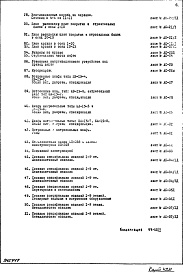 Состав альбома. Типовой проект 1-515-04/9ЮЛЧасть 1 Раздел 1 Архитектурно-строительные чертежи надземной части здания