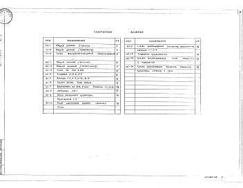 Состав альбома. Типовой проект 503-1-119.94Альбом 2 Технология производства. Архитектурно-строительные решения     
