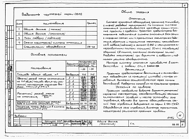 Состав альбома. Типовой проект 26-0109.13.87Альбом 1 Части 0, 01, 02, 03, 1, 2, 3, 4, 5, 6 Общие архитектурно-строительные решения. Архитектурно-строительные решения ниже отм. 0,000. Отопление и вентиляция ниже отм. 0,000. Внутренние водопровод и канализация ниже отм. 0,000. Архитектурно-строительн