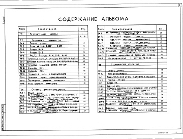 Состав альбома. Типовой проект 708-68.92Альбом 1 Пояснительная записка. Технология производства.Общие виды нетиповых технологических конструкций. Силовое электрооборудование. Электрическое освещение      