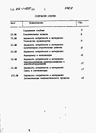 Состав альбома. Типовой проект 812-1-115.87Альбом 8 Ведомости потребности в материалах
