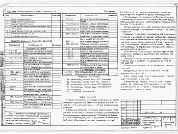 Состав альбома. Типовой проект 814-8-2.91Альбом 1     Часть 1 Пояснительная записка. Технология производства. Холодоснабжение. Архитектурно-строительные решения. Отопление и вентиляция. Пароснабжение. Внутренние водопровод и канализация. Часть 2 — Силовое электооборудование. Автоматизация отопле