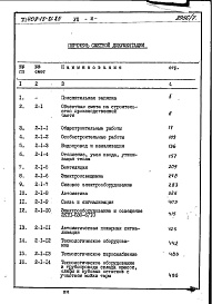 Состав альбома. Типовой проект 409-15-81.85Альбом 7  Сметы  книги 1 и 2.  Производственная часть  