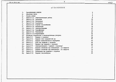 Состав альбома. Типовой проект 184-24-298.13.88Альбом 3 Сметы