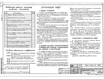 Состав альбома. Типовой проект 704-1-248с.92Альбом 5 Основные положения по монтажу теплоизоляционных конструкций     