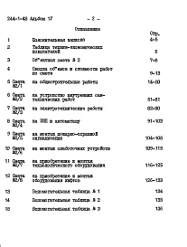 Состав альбома. Типовой проект 244-1-48Альбом 4 Сметы