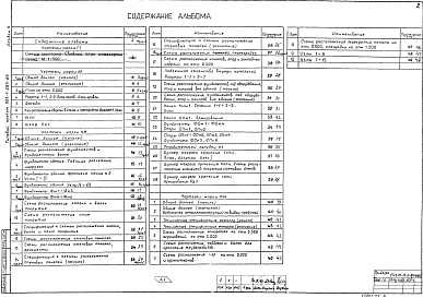 Состав альбома. Типовой проект 903-1-269.89Альбом 5  Генеральный план. Архитектурные решения.  Конструкции железобетонные.  Конструкции металлические    