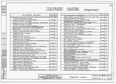 Состав альбома. Типовой проект Альбом 1 Архитектурно-строительная, технологическая, механическая и санитарно-техническая части