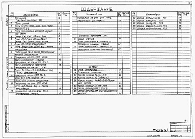 Состав альбома. Типовой проект 902-1-81.83Альбом 4 Строительные решения. Подземная часть (открытый способ в сухих грунтах)   