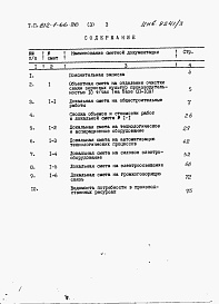 Состав альбома. Типовой проект 812-1-66.86Альбом 3 Сметы
