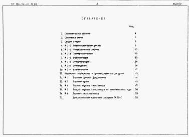 Состав альбома. Типовой проект 184-24-61.13.87Альбом 3 Сметы