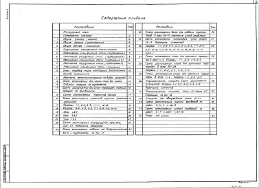 Состав альбома. Типовой проект 701-1-53.88Альбом 3 Конструкции металлические
