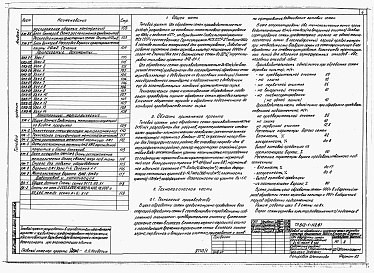 Состав альбома. Типовой проект 812-1-112.87Альбом 1 Общая пояснительная записка. Технология производства. Архитектурные решения. Конструкции железобетонные. Конструкции металлические. Внутренние водопровод и канализация