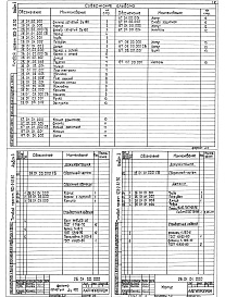 Состав альбома. Типовой проект 903-2-32.90Альбом 3 Нестандартизированное оборудование