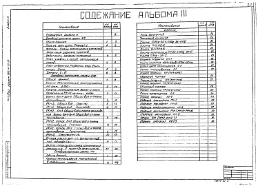 Состав альбома. Типовой проект 902-1-95.84Альбом 3 Архитектурно-строительные решения. Надземная часть. Общие чертежи. (из тп 902-1-92.84).          