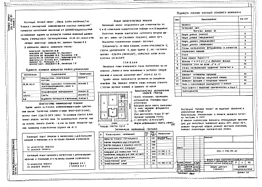 Состав альбома. Типовой проект 224-1-420.84Альбом 1 Архитектурно-строительные и технологические чертежи     