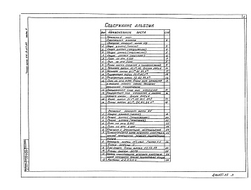 Состав альбома. Типовой проект 416-9-57.89Альбом 3 Отопление, вентиляция. Внутренний водопровод и канализация