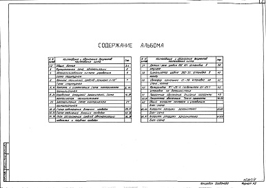 Состав альбома. Типовой проект 708-51.89Альбом 7 Автоматизация технологических процессов