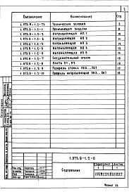 Состав альбома. Серия 1.073.9-1 КреплениеВыпуск 2 Изделия. Технические условия. Рабочие чертежи