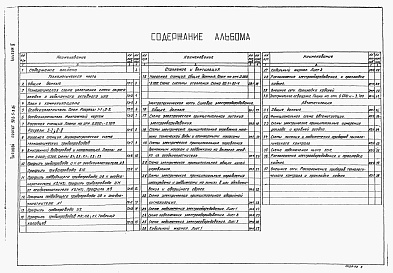 Состав альбома. Типовой проект 902-5-9.84Альбом 2 Технологическая, санитарно-техническая и электротехническая части     