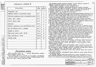 Состав альбома. Типовой проект 704-1-153сАльбом 2 Рабочие чертежи КМ понтона           