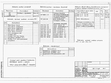 Состав альбома. Типовой проект 903-9-14сп.86Альбом 5 Основания и фундаменты