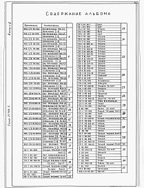 Состав альбома. Серия 07.900-2 ТехнологическиеВыпуск 5 Баки фекальные цельнометаллические МСБ-1. Рабочие чертежи
