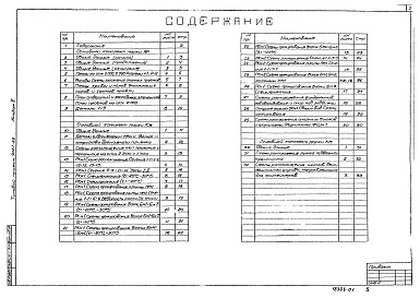 Состав альбома. Типовой проект 902-1-63Альбом 2 Архитектурно-строительные решения. Надземная часть. Общие чертежи, узлы и детали   