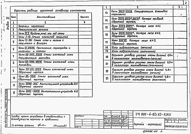 Состав альбома. Типовой проект 901-4-60.83Альбом 4 Узлы резервуаров емк. 50...20000 м3. (из ТП 901-4-63.83)    