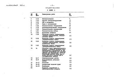 Состав альбома. Типовой проект 503-1-63м.87Альбом 11 Сметы (Книги 1, 2)     