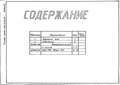 Состав альбома. Типовой проект 406-9-276.83Альбом 3 Тепловой контроль и автоматика.Чертежи задания заводу-изготовителю
